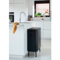 Brabantia Bo Touch Bin Hi 2 x 30 л (черный матовый) Image #7