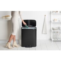 Brabantia Bo Pedal Bin 60 л (черный матовый) Image #9