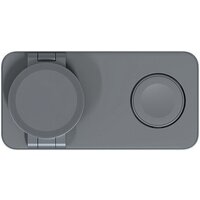 Беспроводное зарядное Magssory Yoga 3 в 1 Charging Station для Apple Qi2 WCH016m (темно-серый) - Превью изображения №5 — Интернет-магазин Your Sale
