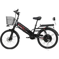 SameBike Е-Alfa New SB-E-ALFA500-48/13 (черный) Image #2