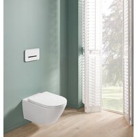 Унитаз подвесной Villeroy & Boch Universo Twistflush Combi-Pack 4670T9R1 - Превью изображения №14 — Интернет-магазин Your Sale