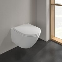 Унитаз подвесной Villeroy & Boch Universo Twistflush Combi-Pack 4670T9R1 - Превью изображения №3 — Интернет-магазин Your Sale