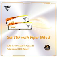 Оперативная память Patriot Viper Elite 5 RGB TUF Gaming Alliance 2x24ГБ DDR5 6000 МГц PVER548G60C36KT - Превью изображения №8 — Интернет-магазин Your Sale