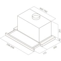 Elica ELITE 26 IX/A/60/VT [PRF0094051] Image #2