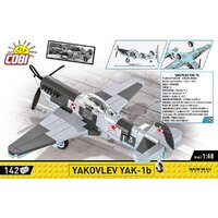 Конструктор Cobi Historical Collection WWII Yakovlev Yak - 1B - Превью изображения №5 — Интернет-магазин Your Sale