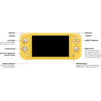 Игровая приставка Nintendo Switch Lite (желтый) - Превью изображения №4 — Интернет-магазин Your Sale