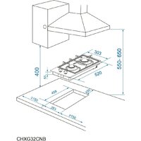 Варочная панель Candy CHXG32CNB - Превью изображения №4 — Интернет-магазин Your Sale