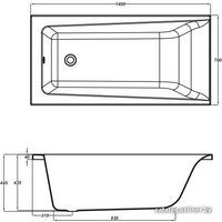 Cersanit Lorena 140x70 Image #2