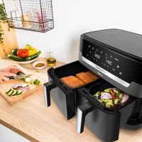 Аэрогриль (аэрофритюрница) Tefal Dual Easy Fry EY942BE0 - Превью изображения №7 — Интернет-магазин Your Sale