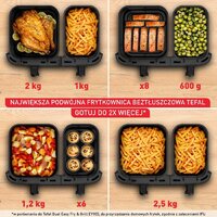 Аэрогриль (аэрофритюрница) Tefal Dual Easy Fry EY942BE0 - Превью изображения №4 — Интернет-магазин Your Sale