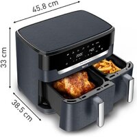 Аэрогриль (аэрофритюрница) Tefal Dual Easy Fry EY942BE0 - Превью изображения №2 — Интернет-магазин Your Sale