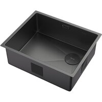Кухонная мойка ZorG Zerox 54 U / IF Side SF Zurinox PVD Gunblack - Превью изображения №2 — Интернет-магазин Your Sale