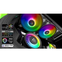 Система жидкостного охлаждения для процессора Arctic Liquid Freezer III 280 A-RGB Black ACFRE00143A - Превью изображения №8 — Интернет-магазин Your Sale