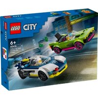 LEGO City 60415 Погоня на полицейской машине и маслкаре Image #1
