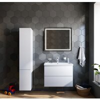 AM.PM Тумба под умывальник Gem 75 M90FHX07522WG (подвесной, белый) Image #7