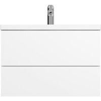 AM.PM Тумба под умывальник Gem 75 M90FHX07522WG (подвесной, белый)