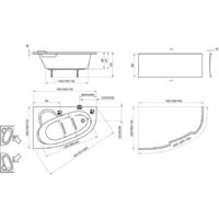 Ravak Asymmetric 150x100R C451000000 Image #3