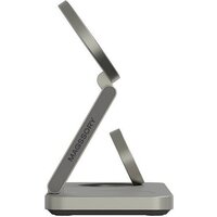 Беспроводное зарядное Magssory Yoga 3 в 1 Charging Station для Apple Qi2 WCH016t (титан) - Превью изображения №4 — Интернет-магазин Your Sale