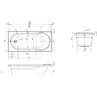 Ванна Ventospa Aqua 150x70 (с каркасом) - Превью изображения №6 — Интернет-магазин Your Sale