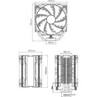 Кулер для процессора DeepCool AS500 Plus R-AS500-BKNLMP-G - Превью изображения №15 — Интернет-магазин Your Sale