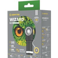 Фонарь Armytek Wizard C2 Magnet USB (теплый) - Превью изображения №6 — Интернет-магазин Your Sale