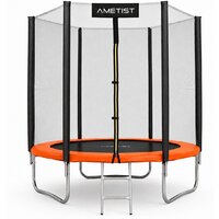 Батут AMETIST Outside D252-08FT (синий/оранжевый) - Превью изображения №3 — Интернет-магазин Your Sale