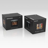 Сушилка для овощей и фруктов Redmond (Редмонд) FD1105 (графит) - Превью изображения №9 — Интернет-магазин Your Sale