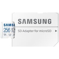 Карта памяти Samsung EVO Plus 2024 microSDXC 256GB (с адаптером) - Превью изображения №2 — Интернет-магазин Your Sale