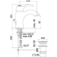 Paffoni Flavia FA075CR Image #2