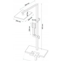 Rea Lucas REA-P0221 (хром/белый) Image #3