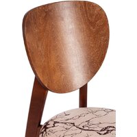 Стул TetChair Diamante мягкое сиденье (коричневый/крекс бежевый) - Превью изображения №9 — Интернет-магазин Your Sale