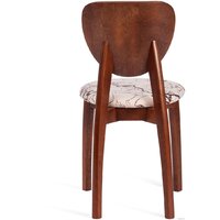 Стул TetChair Diamante мягкое сиденье (коричневый/крекс бежевый) - Превью изображения №4 — Интернет-магазин Your Sale