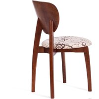 Стул TetChair Diamante мягкое сиденье (коричневый/крекс бежевый) - Превью изображения №3 — Интернет-магазин Your Sale