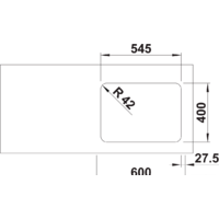 Blanco Solis 340/180-U 526129 (левая, полированная) Image #5