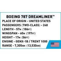 Конструктор Cobi Action Town Boeing 787 Dreamliner - Превью изображения №9 — Интернет-магазин Your Sale