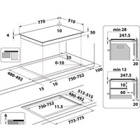 Варочная панель Whirlpool WF S7977 CPNE - Превью изображения №11 — Интернет-магазин Your Sale