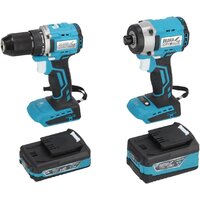 Dedra DED7030A03 (шуруповерт, винтоверт, 2 АКБ, кейс) Image #2