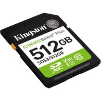 Карта памяти Kingston Canvas Select Plus SDXC 512GB SDS3/512GB - Превью изображения №2 — Интернет-магазин Your Sale