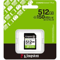 Карта памяти Kingston Canvas Select Plus SDXC 512GB SDS3/512GB - Превью изображения №3 — Интернет-магазин Your Sale