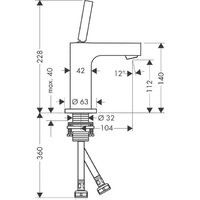 Axor Citterio 39018000 Image #2