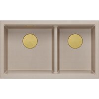 Кухонная мойка Quadron HQL7645U2_PVDG1_U - Превью изображения №2 — Интернет-магазин Your Sale