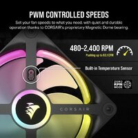 Corsair iCUE LINK QX120 RGB Triple Pack + Hub CO-9051002-WW Image #5