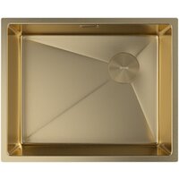Кухонная мойка ZorG Zerox 54 U / IF Side SF PVD Gold - Превью изображения №3 — Интернет-магазин Your Sale