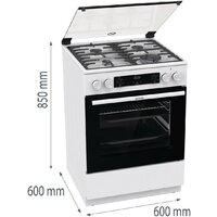 Кухонная плита Gorenje GKS6C70WA - Превью изображения №8 — Интернет-магазин Your Sale