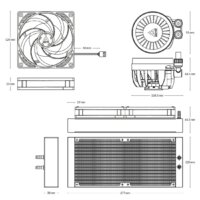 Система жидкостного охлаждения для процессора Arctic Liquid Freezer III 240 A-RGB White ACFRE00150A - Превью изображения №3 — Интернет-магазин Your Sale