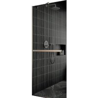 MaybahGlass 195x89 MGD-735-5у (графитовое стекло/хром матовый)