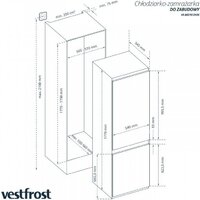 Холодильник Vestfrost VR-BB27632E0SL - Превью изображения №4 — Интернет-магазин Your Sale