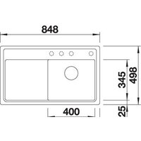 Blanco Zenar 45 S-F (правая, антрацит) Image #3