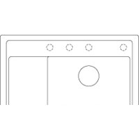 Blanco Zenar XL 6 S Compact 523782 (правая, серый беж) Image #4