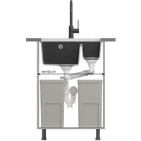Кухонная мойка Quadron HCQL5646U2-G1_I - Превью изображения №4 — Интернет-магазин Your Sale